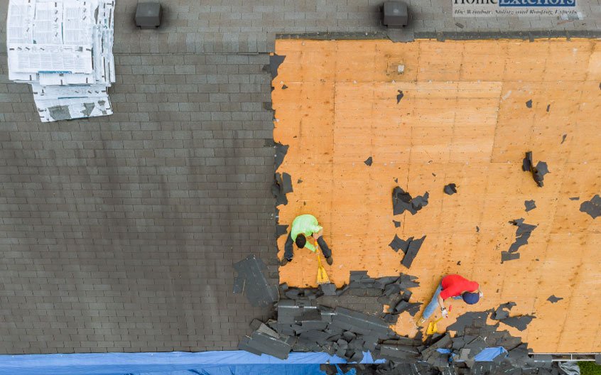 Storm repair and restoration services in Northfield, OH